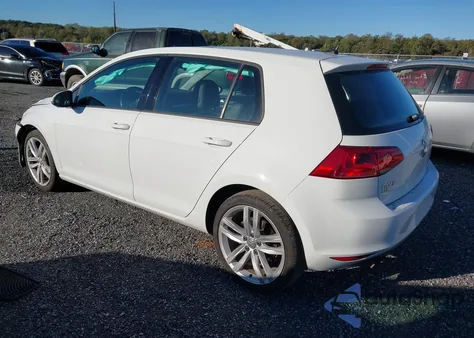 2017 Volkswagen Golf Tsi S 4-Door/Tsi Se 4-Door/Tsi Sel 4-Door/Tsi Wolfsburg Edition 4-Door из США, поврежденный, VIN 3VW217AU5HM019858